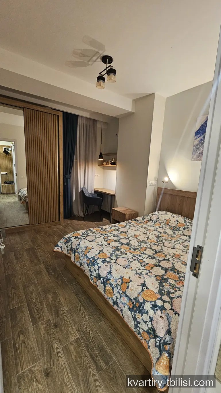 Двухкомнатная квартира на Сабуртало — 650 USD/мес | Tbilisi Homes