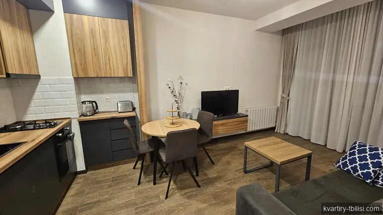 Двухкомнатная квартира на Сабуртало — 650 USD/мес | Tbilisi Homes