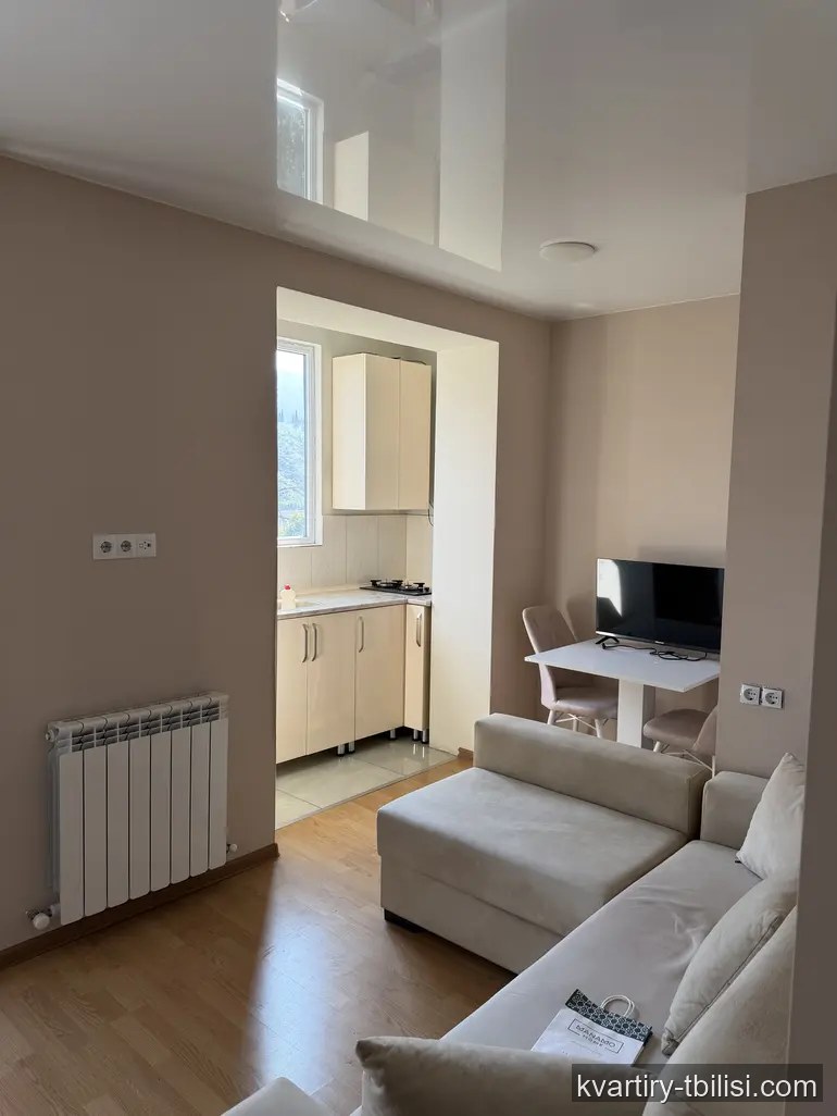 2-bedroom Apartment for rent in Saburtalo, Tbilisi, 45 sqm, floor 8/8 — 700 USD/month | Tbilisi Homes
