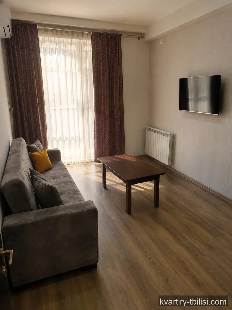 2-bedroom Apartment for rent in Saburtalo, Tbilisi, 50 sqm, floor 6/19 — 650 USD/month | Tbilisi Homes