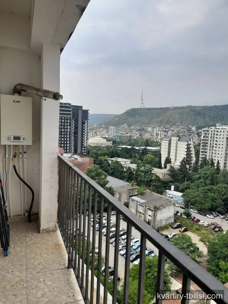 2-bedroom Apartment for rent in Saburtalo, Tbilisi, 60 sqm, floor 13/16 — 700 USD/month | Tbilisi Homes