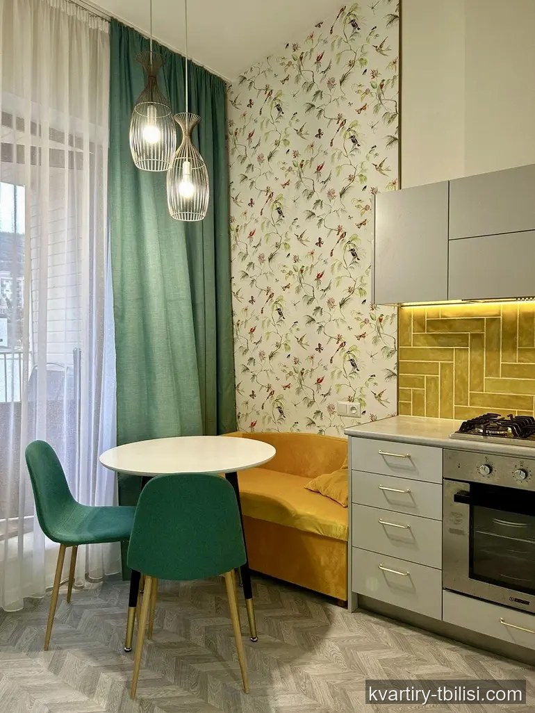 Двухкомнатная квартира на Сабуртало — 445 USD/мес | Tbilisi Homes