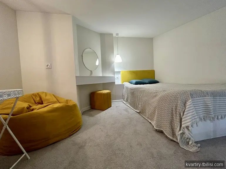 Двухкомнатная квартира на Сабуртало — 445 USD/мес | Tbilisi Homes