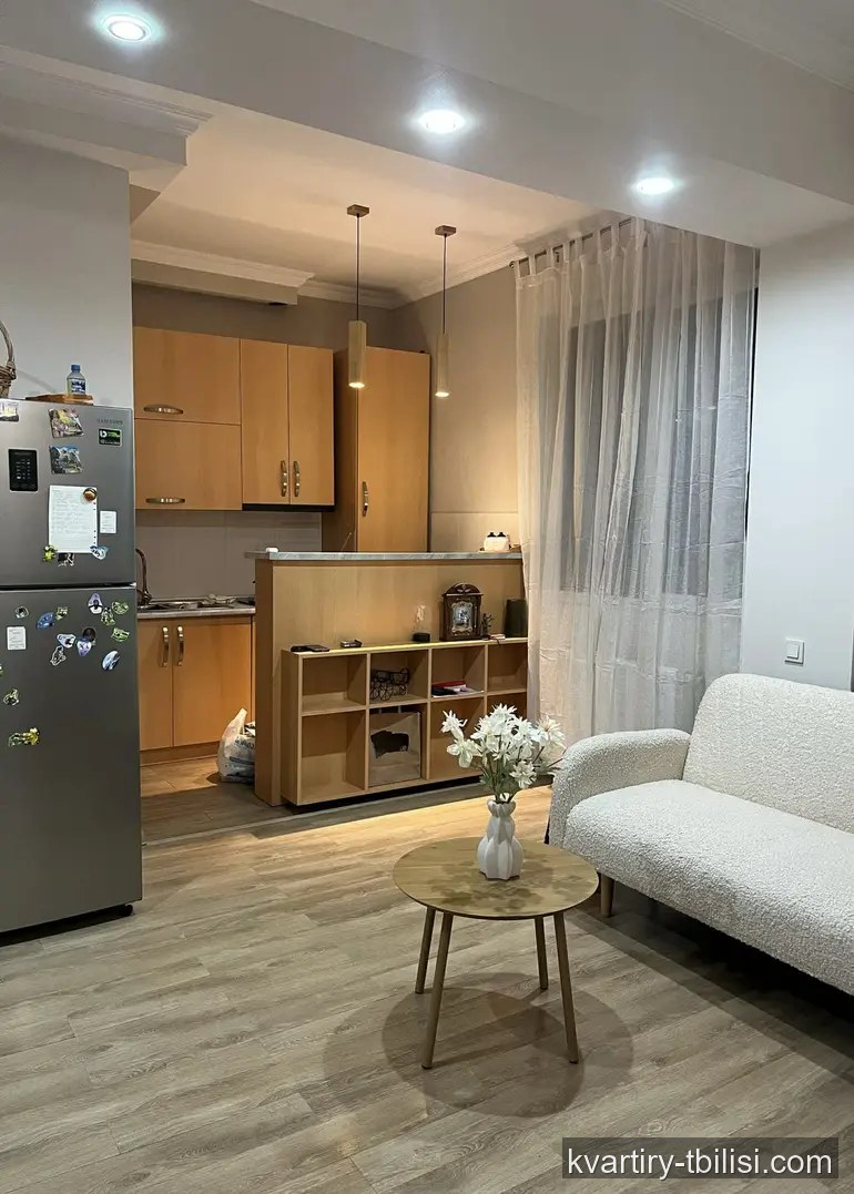 2-bedroom Apartment for rent in Saburtalo, Tbilisi, 53 sqm, floor 6/9 — 600 USD/month | Tbilisi Homes