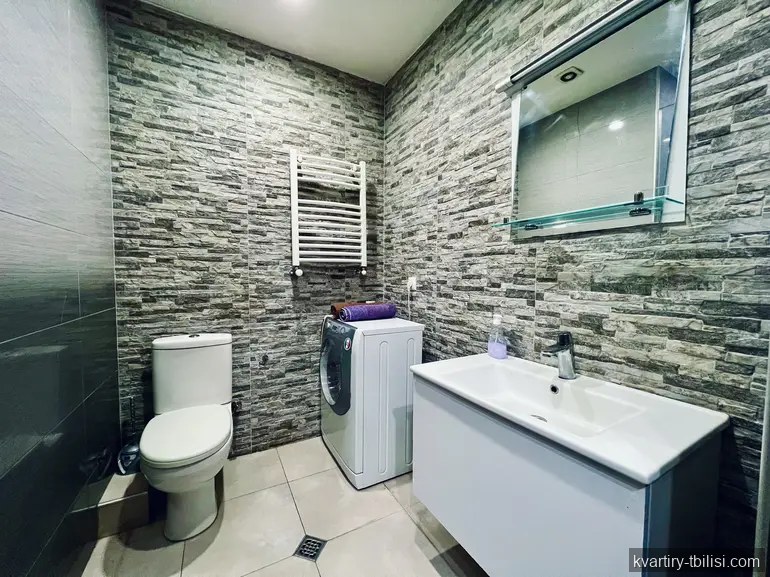 2-bedroom Apartment for rent in Saburtalo, Tbilisi, 50 sqm, floor 2/23 — 650 USD/month | Tbilisi Homes