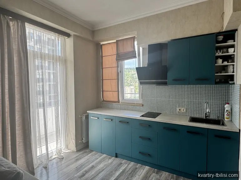 2-bedroom Apartment for rent in Saburtalo, Tbilisi, 50 sqm, floor 13/21 — 550 USD/month | Tbilisi Homes