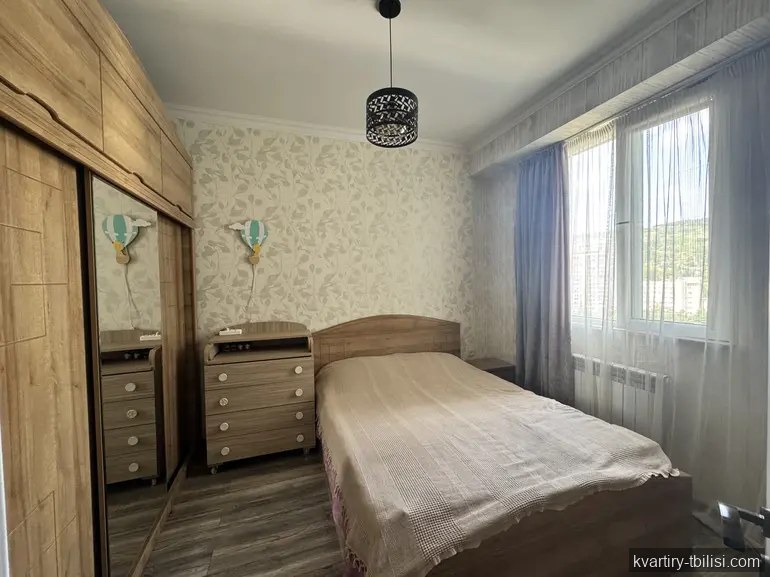 2-bedroom Apartment for rent in Saburtalo, Tbilisi, 50 sqm, floor 13/21 — 550 USD/month | Tbilisi Homes