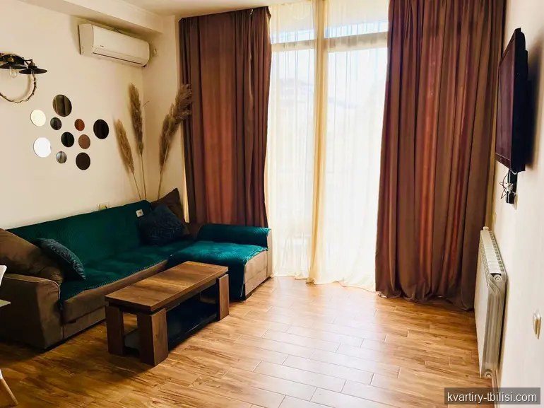 2-bedroom Apartment for rent in Saburtalo, Tbilisi, 45 sqm, floor 4/9 — 700 USD/month | Tbilisi Homes