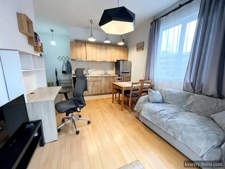 Двухкомнатная квартира на Сабуртало — 550 USD/мес | Tbilisi Homes