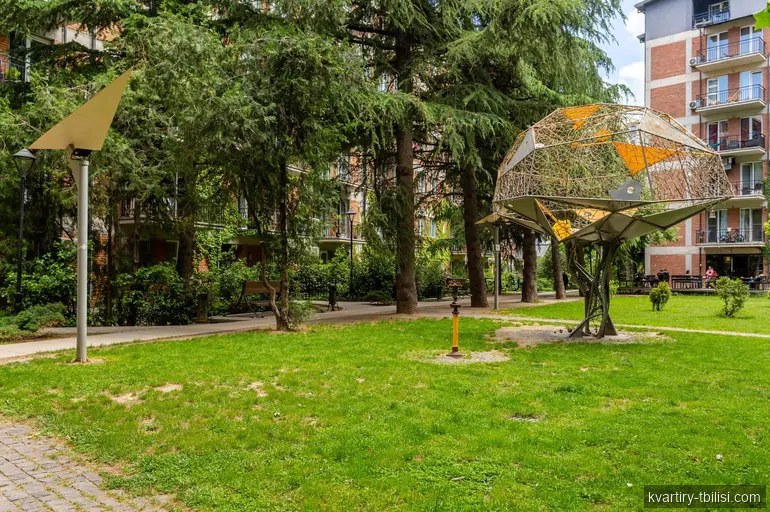 Двухкомнатная квартира на Сабуртало — 550 USD/мес | Tbilisi Homes
