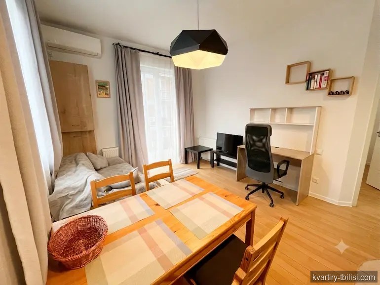 Двухкомнатная квартира на Сабуртало — 550 USD/мес | Tbilisi Homes