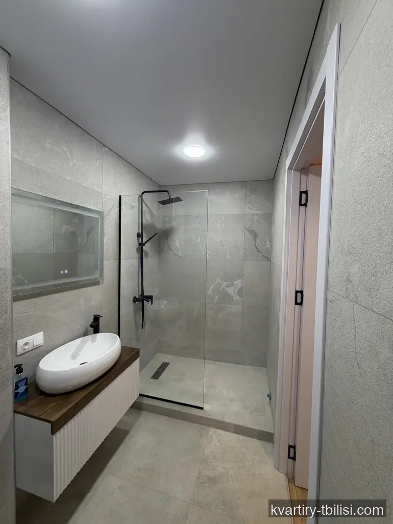 Двухкомнатная квартира на Сабуртало — 1 000 USD/мес | Tbilisi Homes