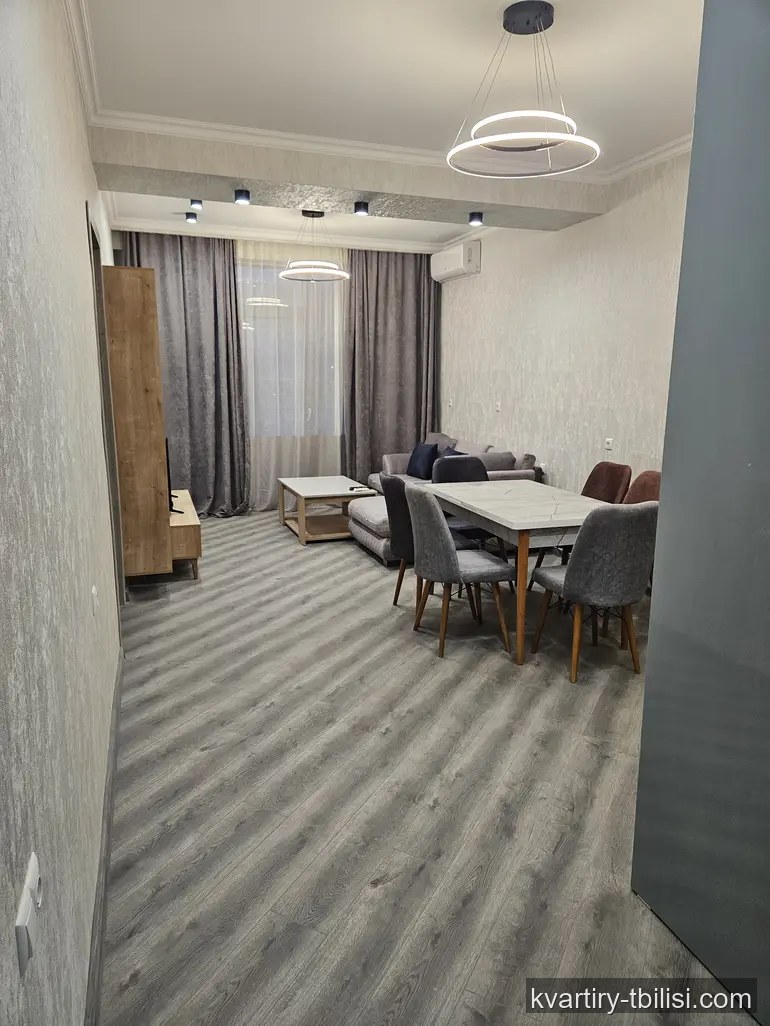 2-bedroom Apartment for rent in Saburtalo, Tbilisi, 60 sqm, floor 16/19 — 650 USD/month | Tbilisi Homes