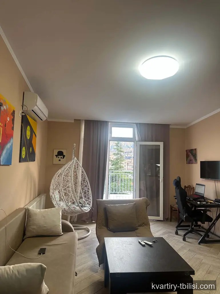 Двухкомнатная квартира на Сабуртало — 600 USD/мес | Tbilisi Homes