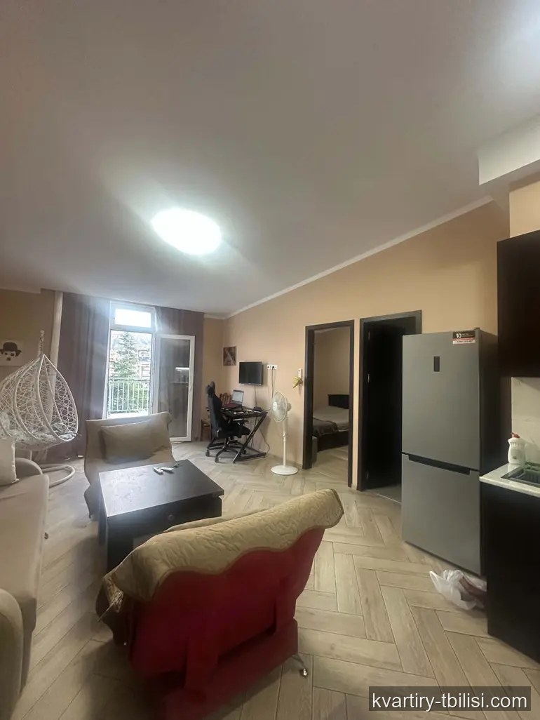 Двухкомнатная квартира на Сабуртало — 600 USD/мес | Tbilisi Homes