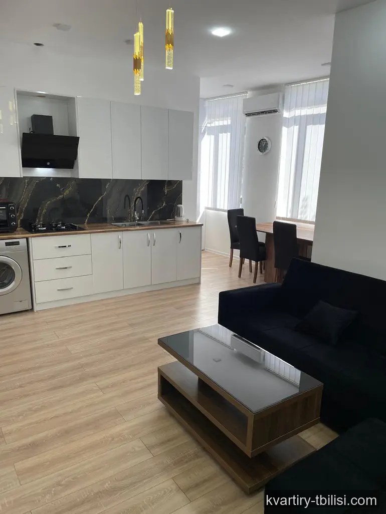 Двухкомнатная квартира на Сабуртало — 650 USD/мес | Tbilisi Homes