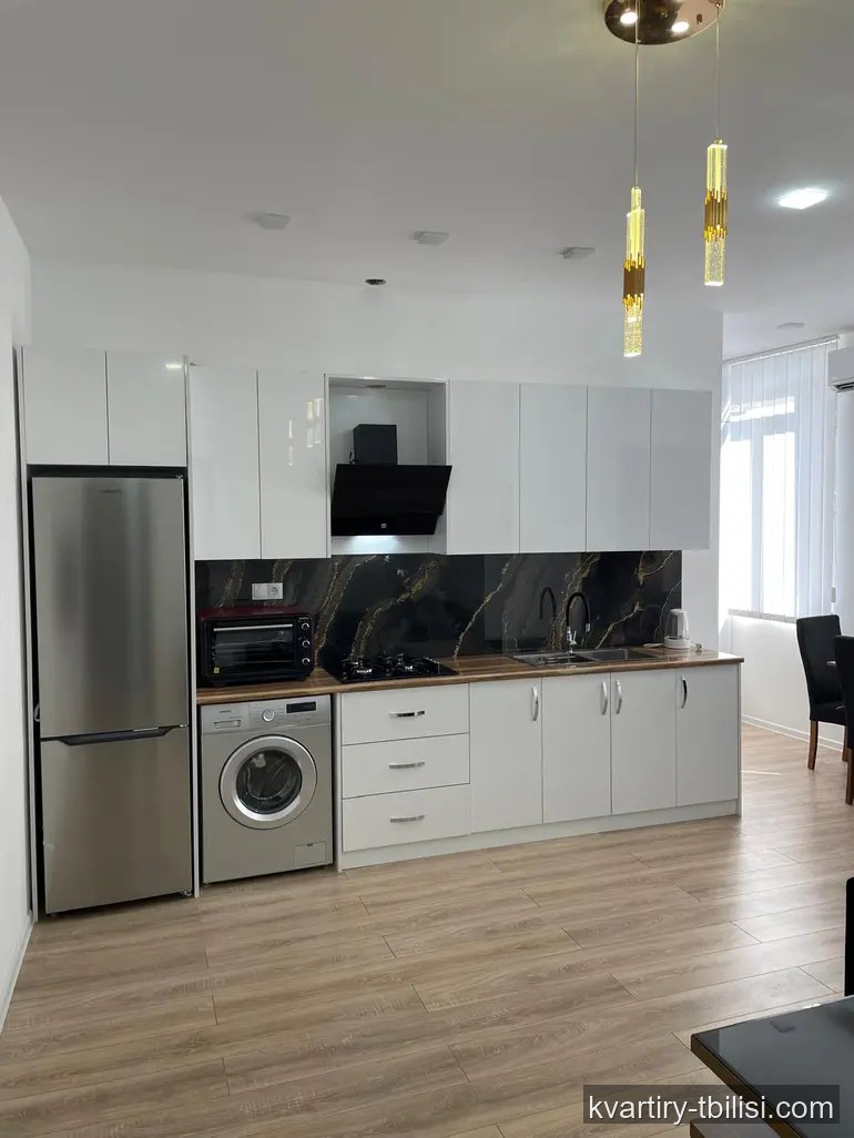 Двухкомнатная квартира на Сабуртало — 650 USD/мес | Tbilisi Homes