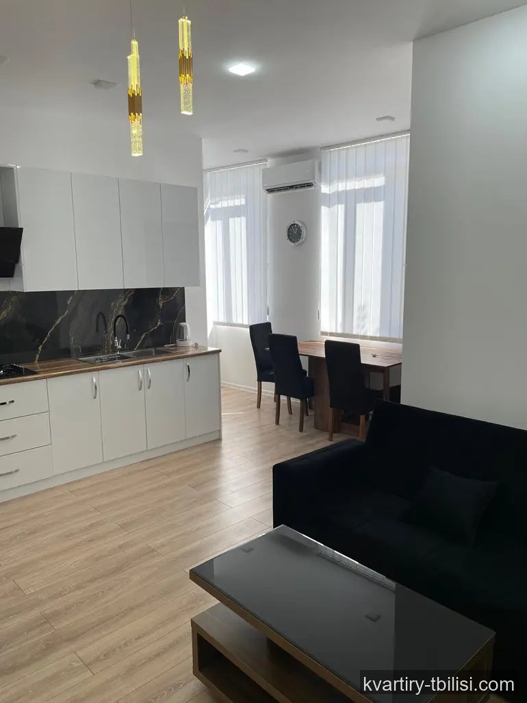 Двухкомнатная квартира на Сабуртало — 650 USD/мес | Tbilisi Homes