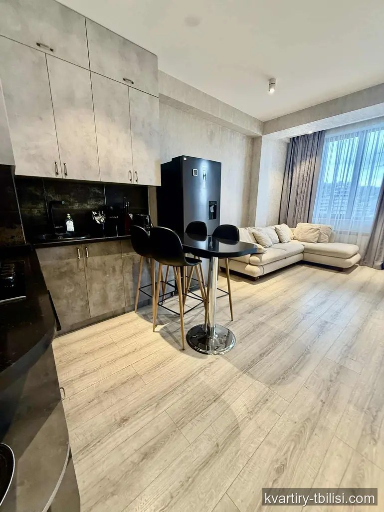 Двухкомнатная квартира на Сабуртало — 850 USD/мес | Tbilisi Homes
