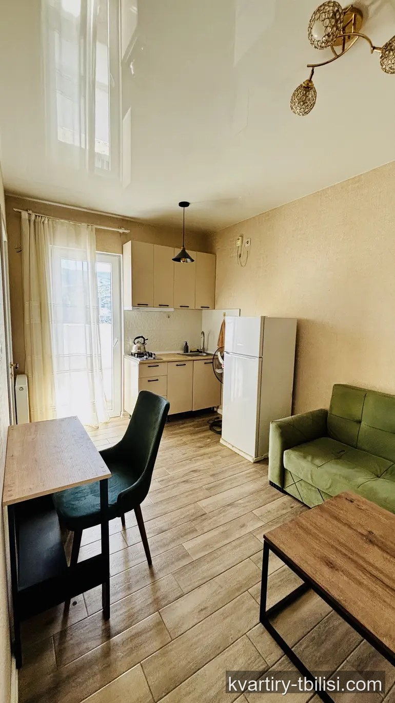 Двухкомнатная квартира на Сабуртало — 450 USD/мес | Tbilisi Homes