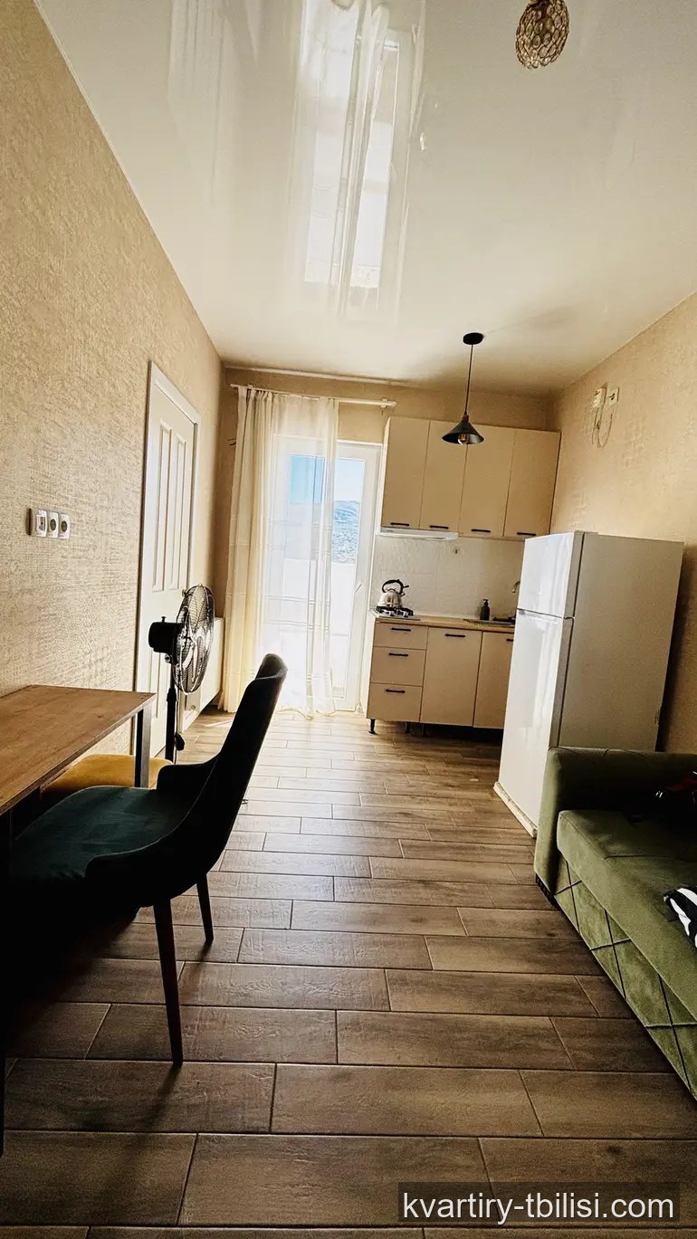 Двухкомнатная квартира на Сабуртало — 450 USD/мес | Tbilisi Homes