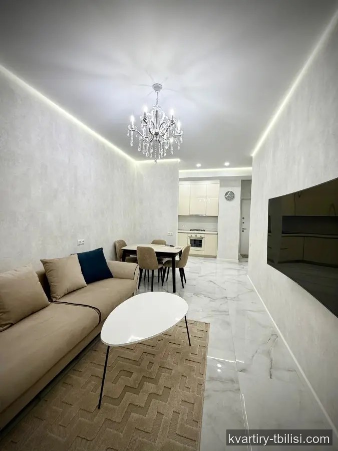 Двухкомнатная квартира на Сабуртало — 800 USD/мес | Tbilisi Homes