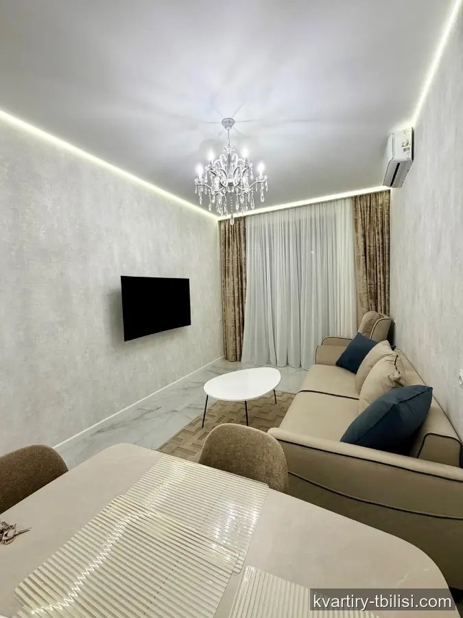 Двухкомнатная квартира на Сабуртало — 800 USD/мес | Tbilisi Homes