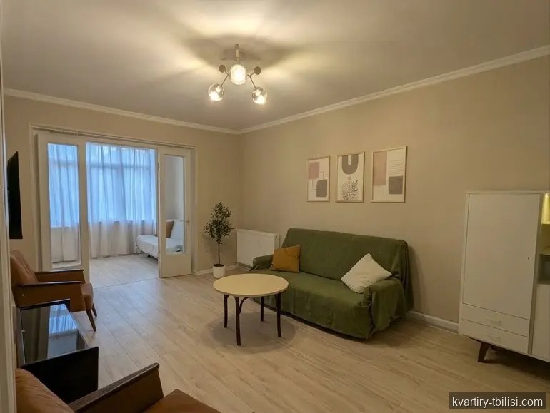 2-bedroom Apartment for rent in Saburtalo, Tbilisi, 56 sqm, floor 3/5 — 680 USD/month | Tbilisi Homes