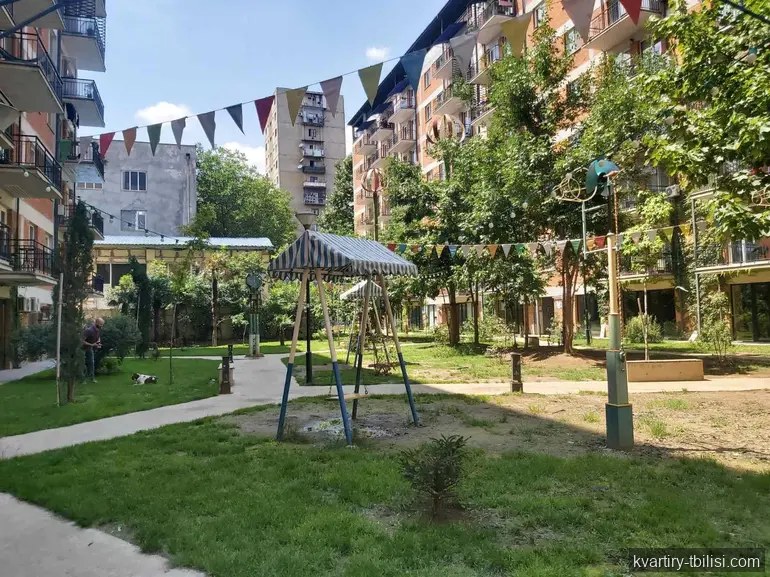 Двухкомнатная квартира на Сабуртало — 550 USD/мес | Tbilisi Homes