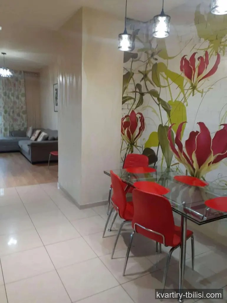 2-bedroom Apartment for rent in Saburtalo, Tbilisi, 62 sqm, floor 5/20 — 650 USD/month | Tbilisi Homes