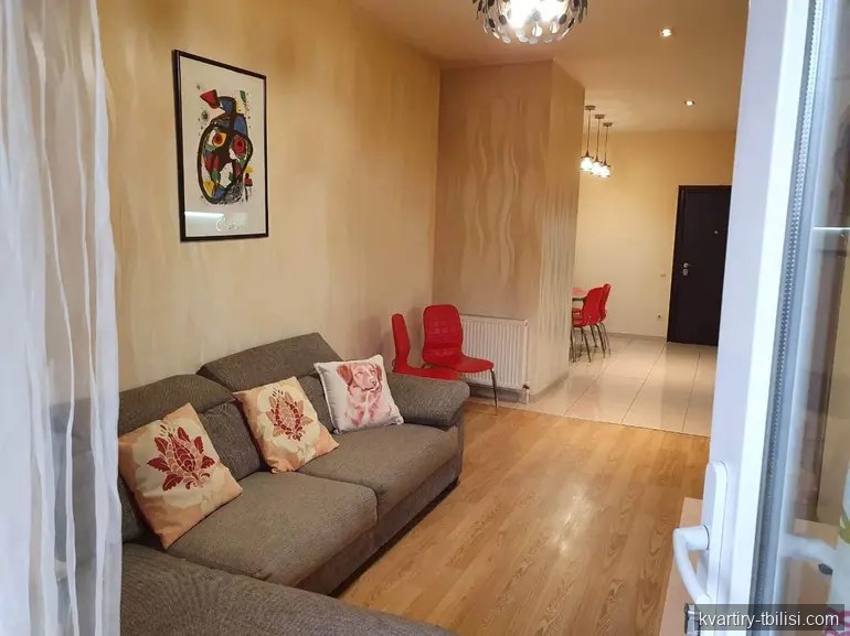 2-bedroom Apartment for rent in Saburtalo, Tbilisi, 62 sqm, floor 5/22 — 700 USD/month | Tbilisi Homes