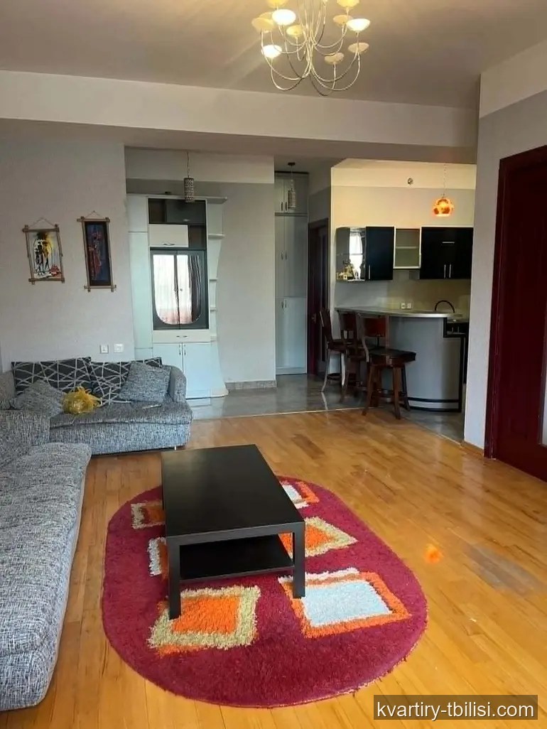 2-bedroom Apartment for rent in Saburtalo, Tbilisi, 60 sqm, floor 1/11 — 531 USD/month | Tbilisi Homes