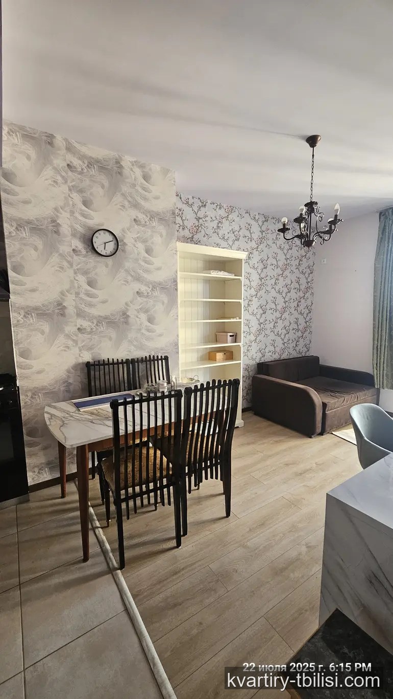 2-bedroom Apartment for rent in Saburtalo, Tbilisi, 49 sqm, floor 18/21 — 570 USD/month | Tbilisi Homes