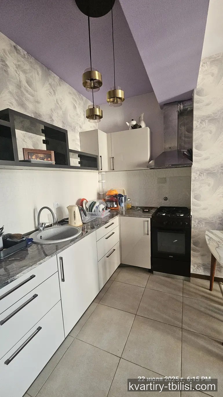 2-bedroom Apartment for rent in Saburtalo, Tbilisi, 49 sqm, floor 18/21 — 570 USD/month | Tbilisi Homes