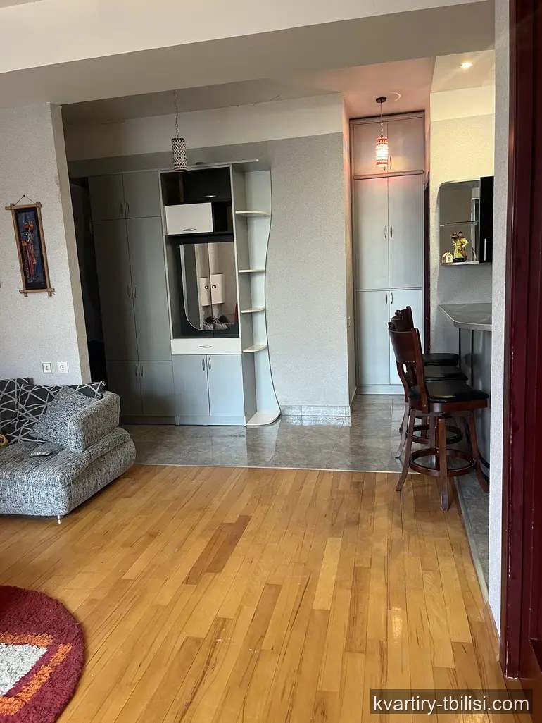 Двухкомнатная квартира на Сабуртало — 496 USD/мес | Tbilisi Homes