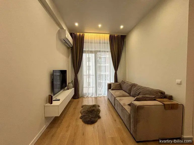 Двухкомнатная квартира на Сабуртало — 650 USD/мес | Tbilisi Homes