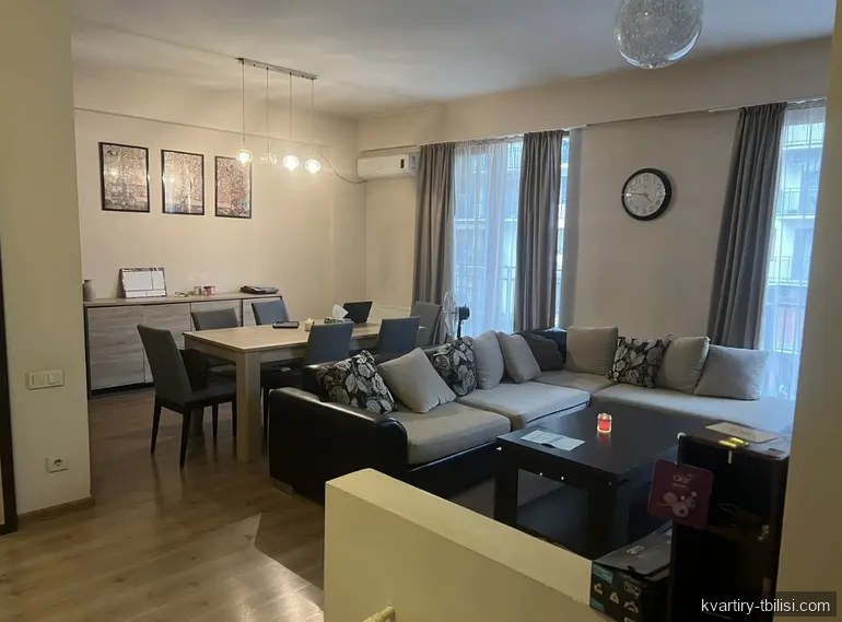 2-bedroom Apartment for rent in Saburtalo, Tbilisi, 76 sqm, floor 7/9 — 700 USD/month | Tbilisi Homes