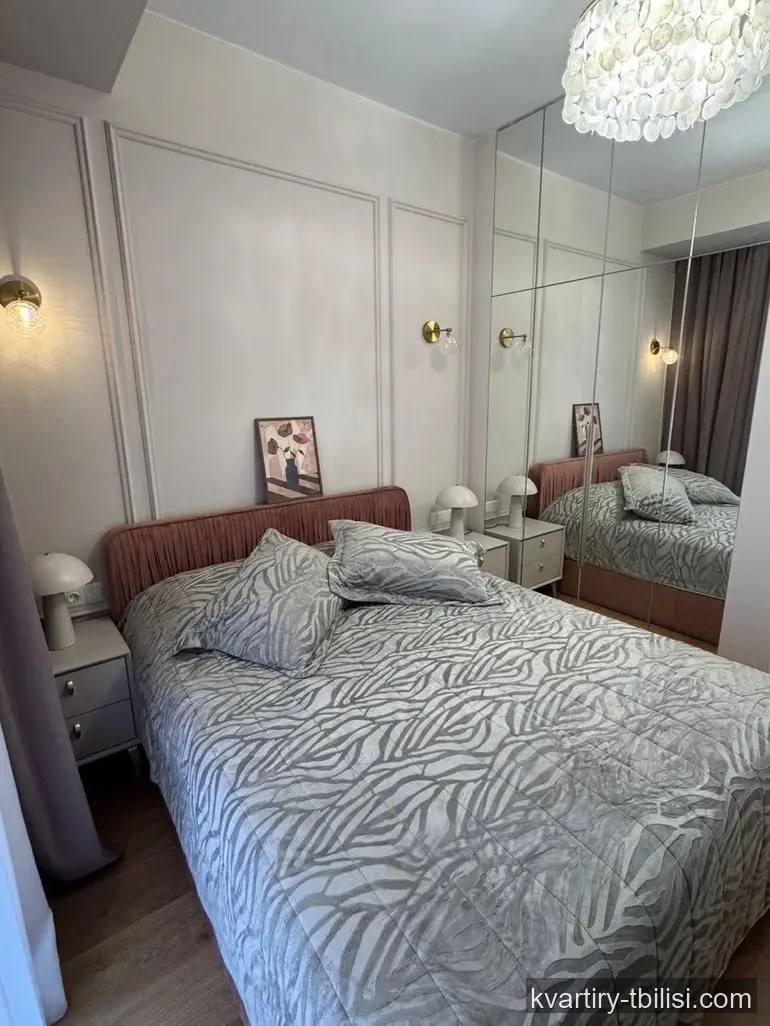 2-bedroom Apartment for rent in Saburtalo, Tbilisi, 51 sqm, floor 6/17 — 900 USD/month | Tbilisi Homes