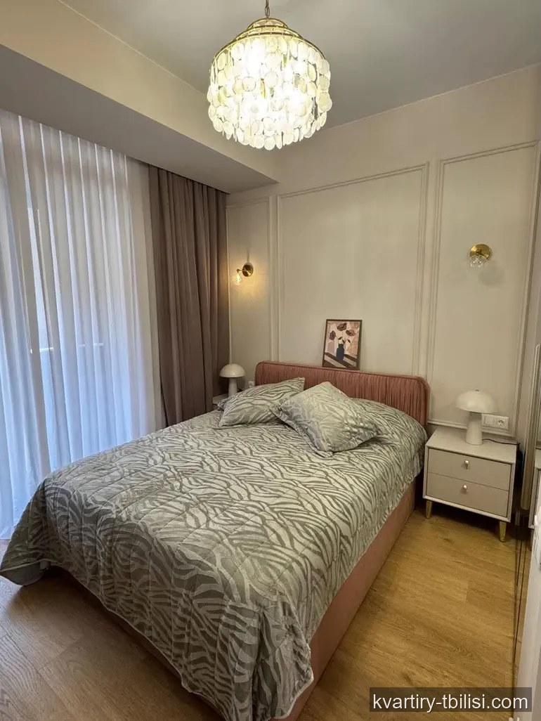 2-bedroom Apartment for rent in Saburtalo, Tbilisi, 51 sqm, floor 6/17 — 900 USD/month | Tbilisi Homes