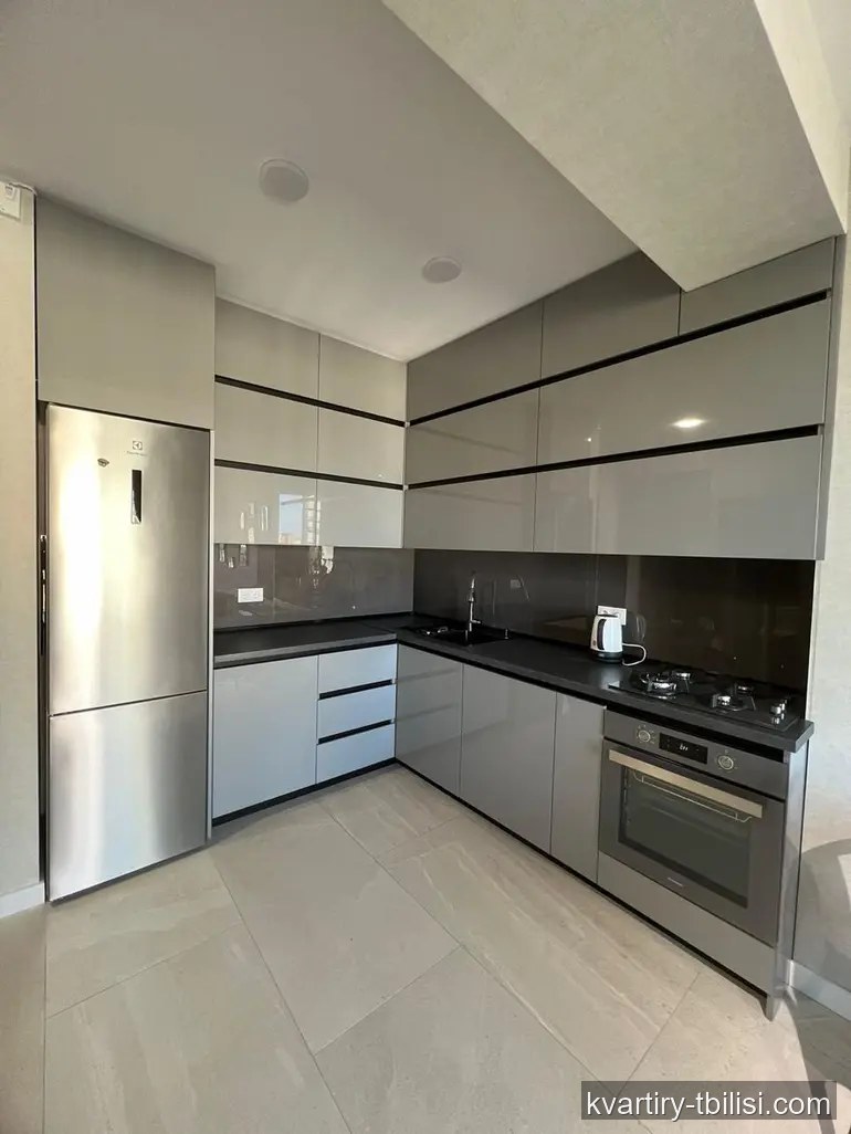 2-bedroom Apartment for rent in Saburtalo, Tbilisi, 60 sqm, floor 19/25 — 1 100 USD/month | Tbilisi Homes