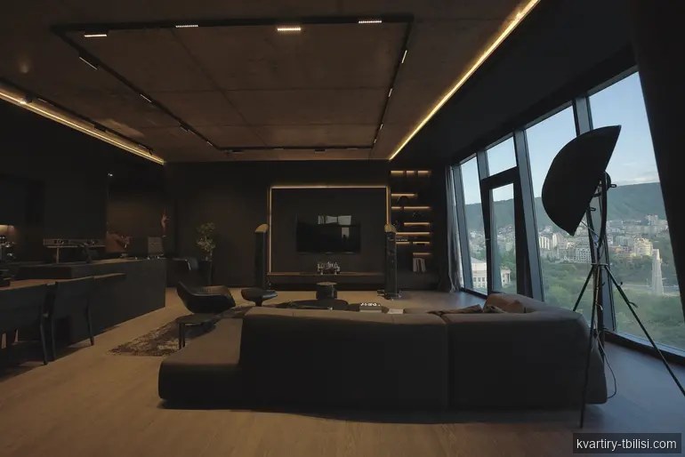 Двухкомнатная квартира на Сабуртало — 3 300 USD/мес | Tbilisi Homes
