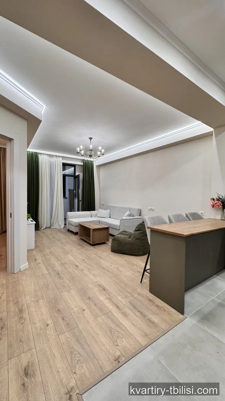 2-bedroom Apartment for rent in Saburtalo, Tbilisi, 58 sqm, floor 2/10 — 750 USD/month | Tbilisi Homes