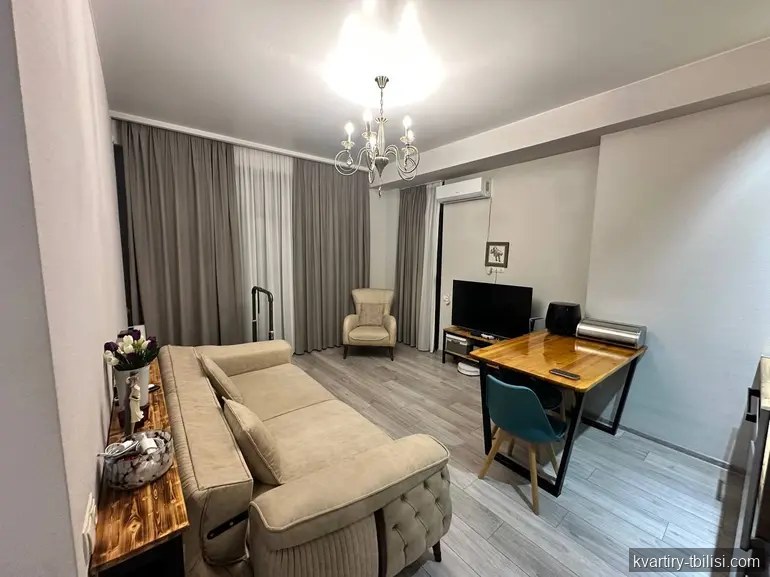 Двухкомнатная квартира на Сабуртало — 800 USD/мес | Tbilisi Homes