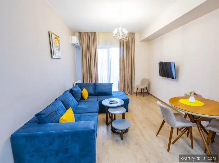 Двухкомнатная квартира на Сабуртало — 950 USD/мес | Tbilisi Homes
