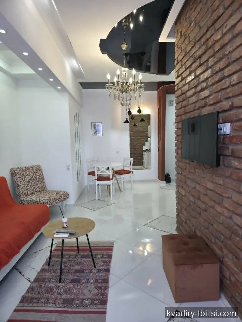 2-bedroom Apartment for rent in Saburtalo, Tbilisi, 50 sqm, floor 5/12 — 650 USD/month | Tbilisi Homes