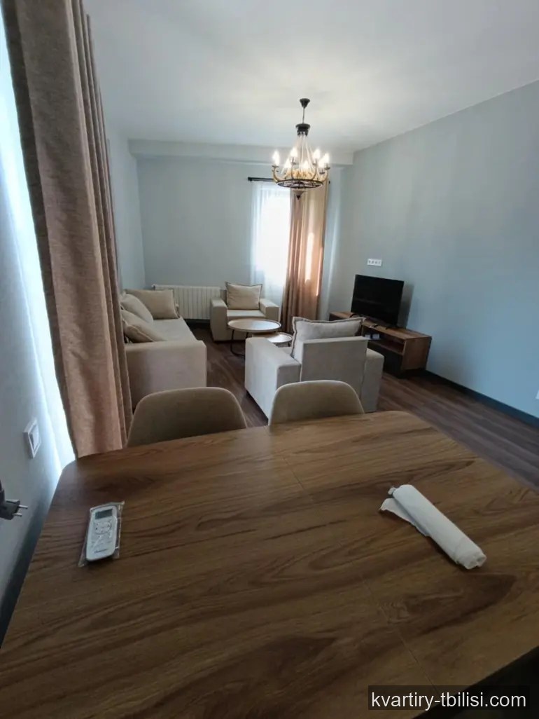 Двухкомнатная квартира на Сабуртало — 700 USD/мес | Tbilisi Homes