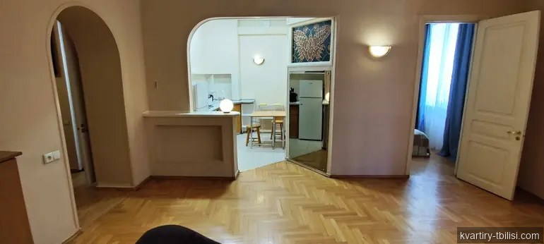 Двухкомнатная квартира на Сабуртало — 650 USD/мес | Tbilisi Homes
