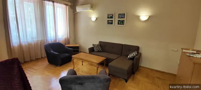 Двухкомнатная квартира на Сабуртало — 650 USD/мес | Tbilisi Homes