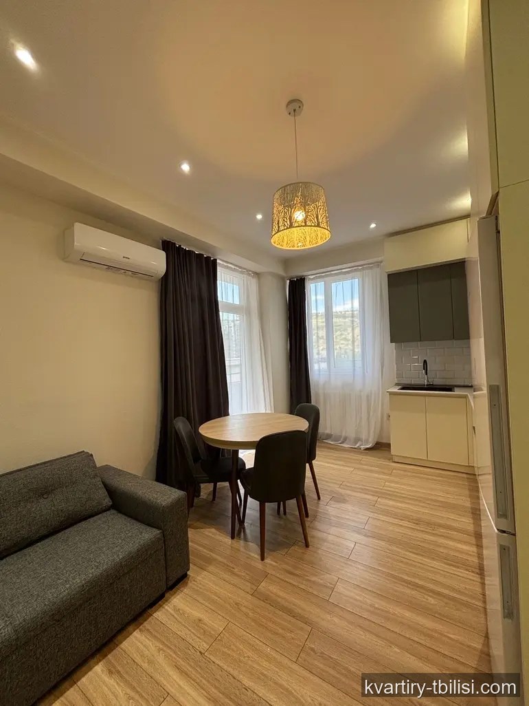 Двухкомнатная квартира на Сабуртало — 750 USD/мес | Tbilisi Homes