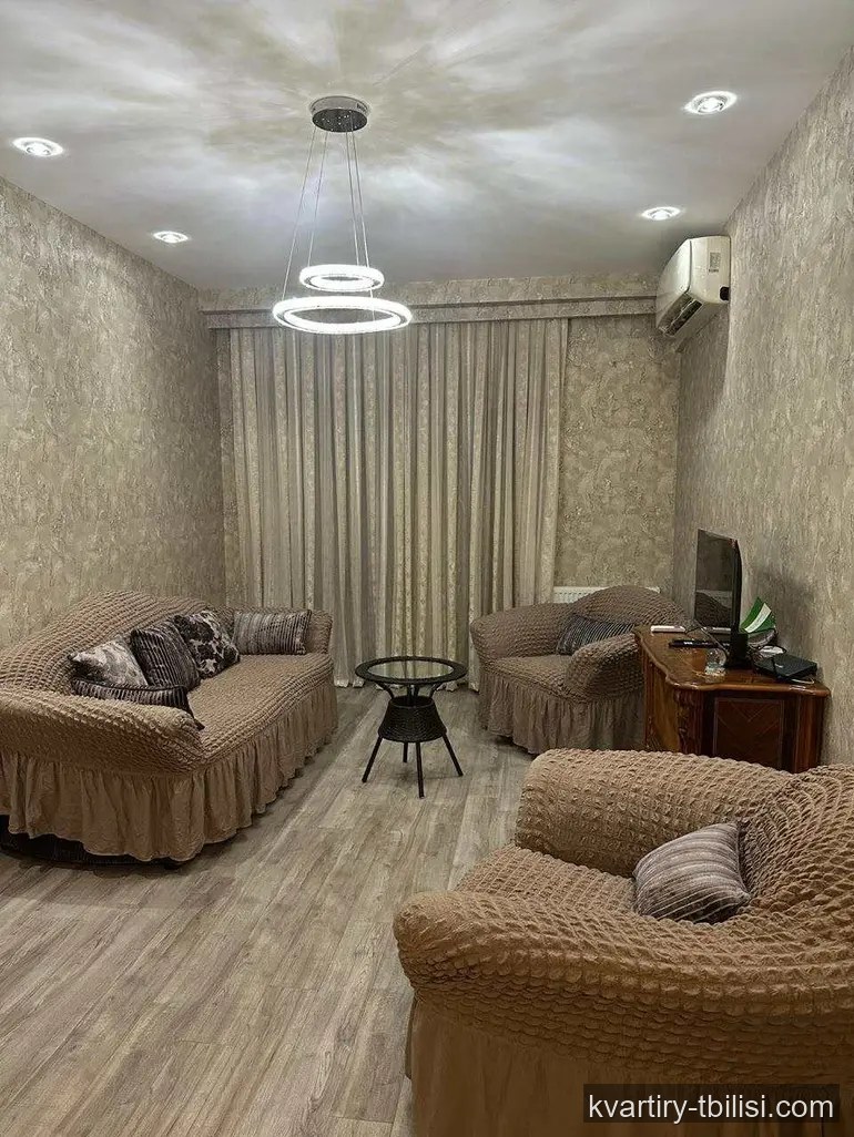 Двухкомнатная квартира на Сабуртало — 600 USD/мес | Tbilisi Homes